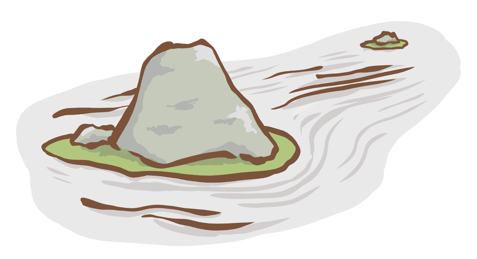 枯山水イラスト
