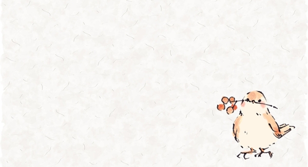 小鳥　イラスト