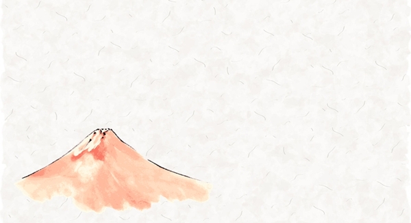 富士山　イラスト