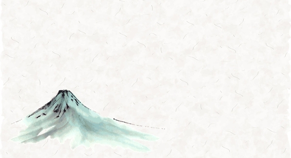 富士山　イラスト