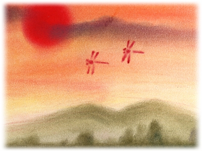 夕焼け